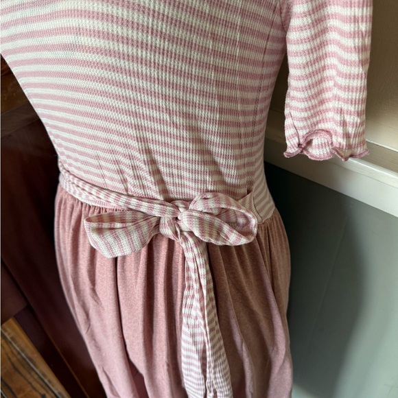 Reborn J Pink Midi Sundress with Flutter Sleeves - Picture 7 of 10